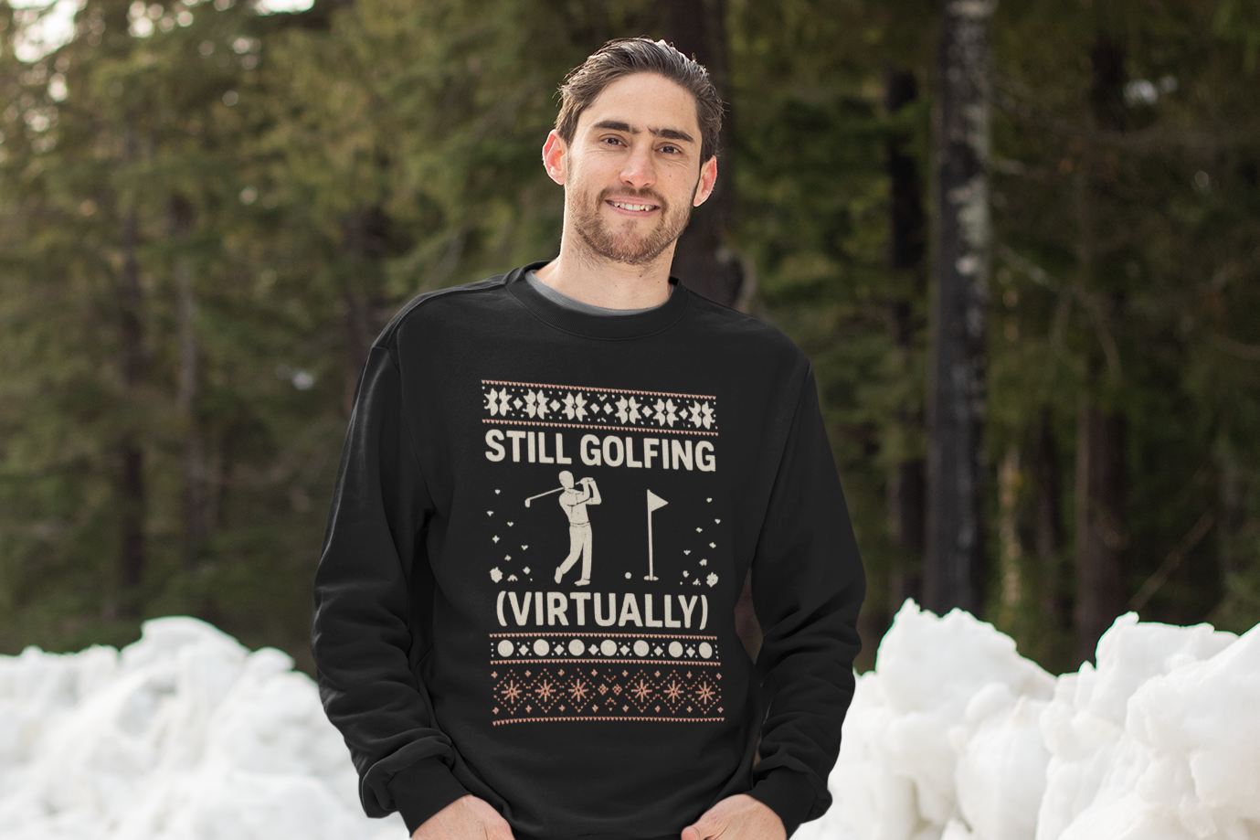 Still Golfing Virtually Sweatshirt