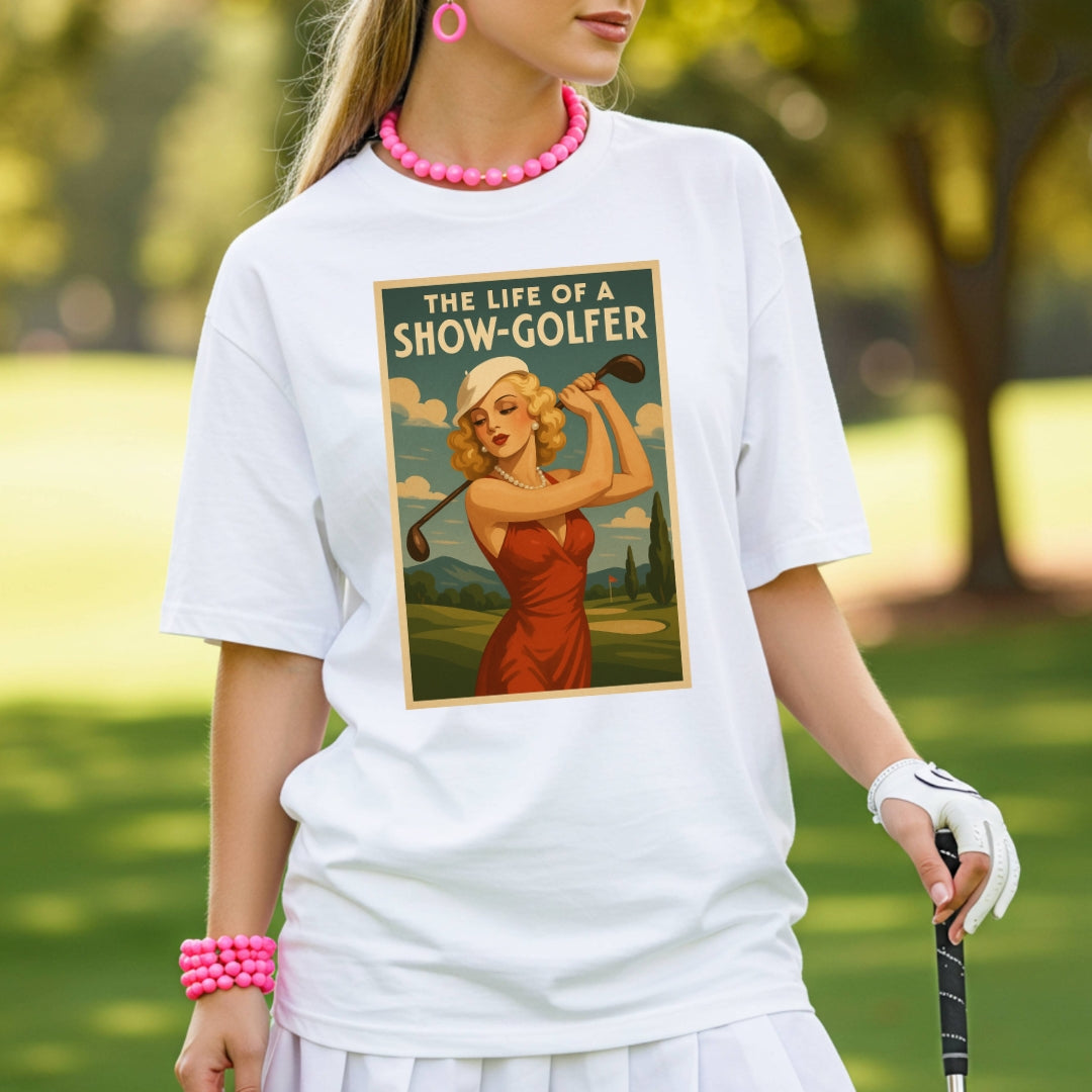 Retro Show Golfer