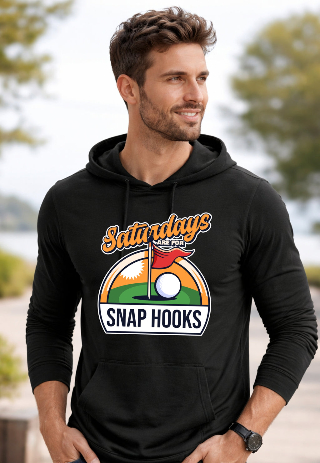 Saturdays Hooded Long Sleeve