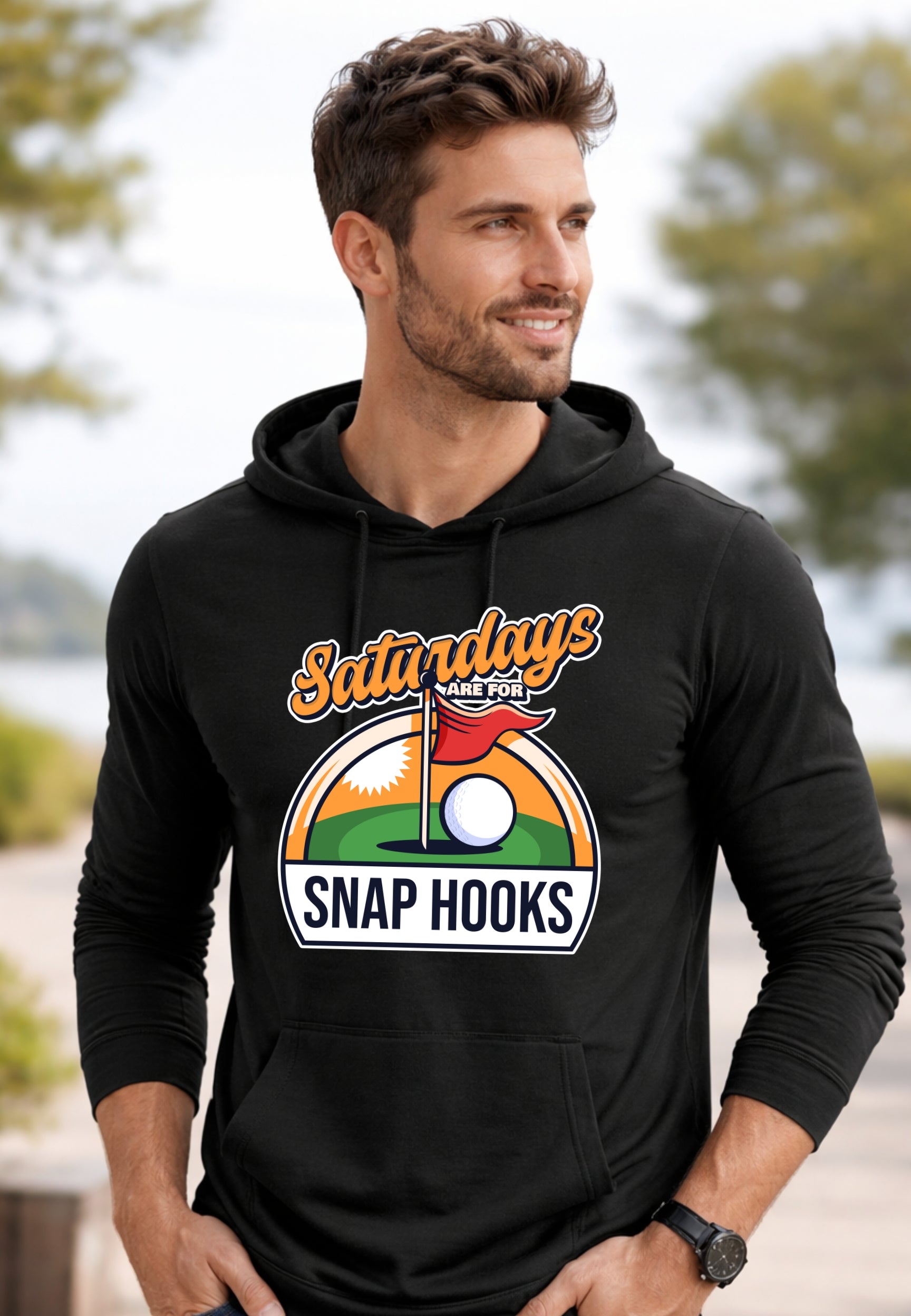 Saturdays Hooded Long Sleeve